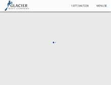 Tablet Screenshot of glacierraft.com